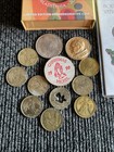 Collectible Junk Drawer Coin Lot Religious Popes commemoratives coins