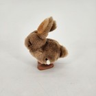 Russ Berrie Bunny Rabbit Wind Up Toy Brown Hops In Place 