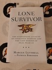 Marcus Luttrell Signed Book The Lone Survivor Seal Team 10 Hcdj Psa Dna Coa Navy