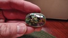 Group Of 4 Oval Mexico Alpaca Abalone Pill Trinket Boxes