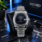 Seiko Mod Datejust Navy Blue Stardust Galaxy Dial For Men Lover s Simple Watches