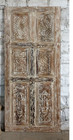Vintage Carved Door Rustic Ranch Farmhouse Barn Door Sliding Or Hinged Door 80