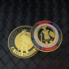6pcs Put On The Whole Armor Of God Commemorative Collection Challenge Coins Gift