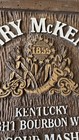 Vintage Henry Mckenna Bourbon Whiskey Advertising Sign - 14x18 Wood-like Sign