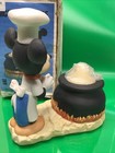 Vintage Royal Orleans Mickey Mouse Baker Ceramic Candle Holder