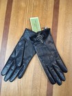Fownes Leather Gloves Women 100  Cashmere Lined Sz Large