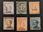 Libia Libya 1912-1922 Sc  6  7  8  9  11  13 Mint Hinged   Used - Overprinted 
