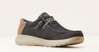 Ariat Mens Hilo Stretch Lace Up Casual Shoes  Dark Denim tan  10046910