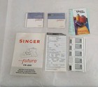 Singer Quantum Futura Ce-200 Sewing Embroidery Machine W  Cd s Manual Pedal Accs