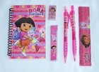 Dora The Explorer Nickelodeon Stationery Pen Pencil Notebook Ruler Eraser Lead 