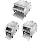 Commercial Conveyor Toaster 150 300 450 Slices hour Commercial Bread Toaster