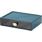 Stackable Desktop Drawer Organizer Storage Box Multiuse Home Office Bathroom New