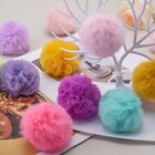 30 Pcs Faux Fur Pom Pom Balls Fluffy For Hats Beanies Shoes Bags Accessories