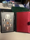 1981 Royal Canadian Mint 7-coin Proof Set Double Dollar Silver Canada With Case