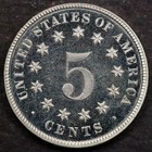 1881 5c Shield Nickel - Proof
