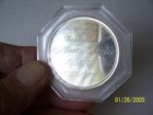 Disabled Veterans Sterling Silver Coin 1 1 2  In Diameter - 0 9 Ounces