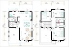23x30 Feet House Plan 7x9 Meter 3 Beds 3 Baths Terrace Pdf Plan  a4 Hard Copy 