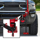 Front Steel Tow Hook Mount Bracket For 2010-2020 Dodge Ram 2500 3500 4500