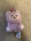 Lababies Cece Pink Plush Clip Keychain 5  Kawaii Anime Girl Nwt