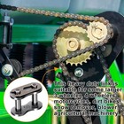 6 Pcs  50 Roller Chain Connecting Links  Heavy Duty Steel Master Conne   
