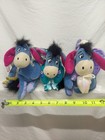 Walt Disney Store Eeyore Collection Bean Bag Plush Lot Of 3 With Tags