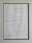 Vivien Leigh Typed And Signed Letter 1963 Regarding Tatiana From  tovarich 