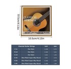 Classical Guitar Strings 028-043 Nylon Core Silver Plated 2 Sets   2 Free Picks