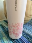 Starbucks Sakura Pink Cherry Blossom 2026 Venti Tumbler Metal Cup