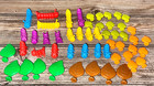Counting Sorting Toys Caterpillar Leaves Nature Rainbow Learning Math Homeschool