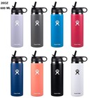 20 32oz Hydro Flask Water Bottle Wide Mouth Stainless Steel W straw Lid