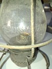 Pennsylvania Line Railroad Lantern Wood Handle Vintage Adams And Westlake
