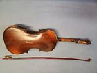 Old vintage Violin With Hard Case And Bow-rough