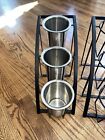 Cal-mil Commercial Restaurant Mission Flatware Silverware Holder Buffet Display