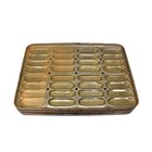  lot Of 5  Chicago Metallic Heavy-duty Commercial Oven 32 Hot Dog Pan 28  X 20 