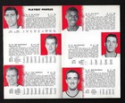 1953-54 Baltimore Bullets Media Guide  Ray Felix - Near Mint