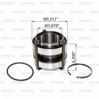 Sampa 021 151 Wheel Bearing Kit Fits Man Truck Replaces 81934200320 Set1335