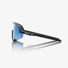100  Slendale Sunglasses - Matte Black - Hiper Blue Mirror 60057-00003 Brand New