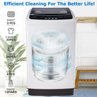 Portable Washer Machine W  Drain Pump 20lbs 2 8 Cu ft Washing Machine For Home