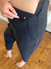 Athleta Women s Stellar Wide Crop Pants S 533534-02 - Black - Size 12 - Used