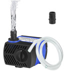 Aquaneat Small Fountain Pump  80 Gph Mini Submersible Water Pump With 3 3 Ft Tub
