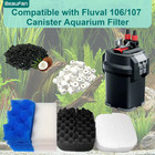 24 Sets Aquarium Replacement Media Maintenance Kit Compatible With Fluval 106   