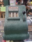 Antique Mercury One Cent Coin Op  Cigarettes Trade Simulator Slot Machine Works 