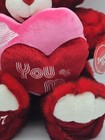 Vtg 2007 Dan Dee Sweetheart Teddy Bear Red You   Me Heart 18  Valentine Plush 