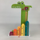 Fisher Price Adding Alligator Stacking Number Blocks Early Math Learning Count