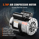 3 7hp Air Compressor Electric Motor 230v 17 2a 3450rpm 56 Frame Cw ccw Rotation