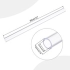 Clear Pvc Rigid Pipe 15mm 5 8     Id 20mm 3 4     Od 12  High Impact  Clear