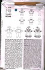 8342 Vintage Vogue Sewing Pattern Craft Stuffed Teddy Bear Family 12 - 20  Toys