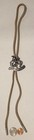Vintage Metal Bolo Tie  Nice Bronco Busting  Cowboy  Calgary Stampede  Rodeo