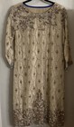 Pakistani Shalwar Kameez   Chiffon Embroidered- Beautiful Detail  