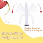 Gas Can Spout Replacement Improved Design Flexible Pour Nozzle Kit With Gasket